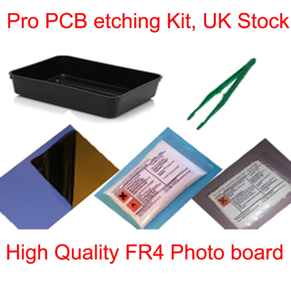 PRO PCB PHOTO BOARD ETCHING ETCH SIMPLE SET KIT NEW UK STOCK eBay