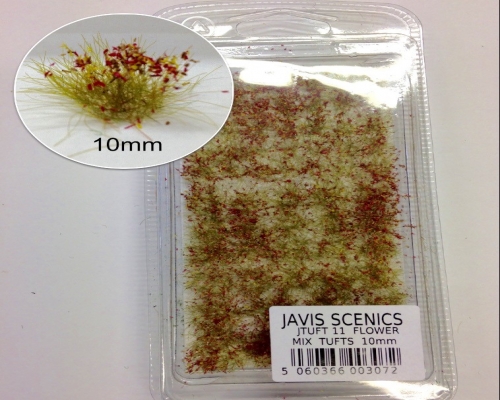 Javis Flower Mix Static Grass Tufts Strips