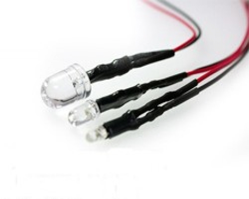 3mm Pre Wired LED's