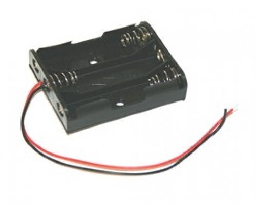 AA Size Battery Holders With Wire Leads