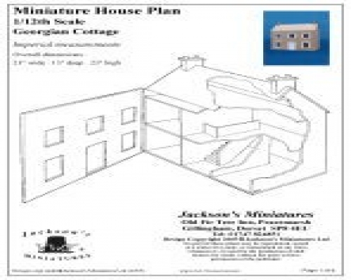 Georgian Cottage Dolls House Plans