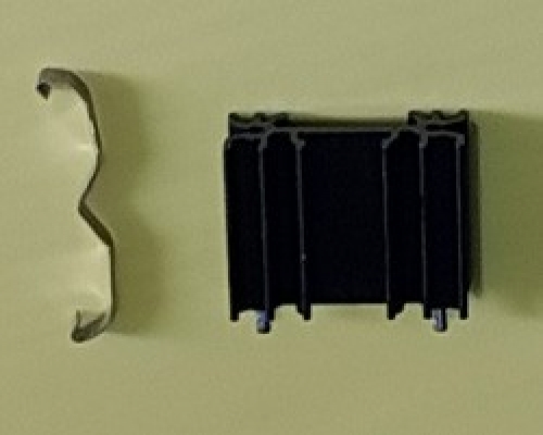 Heatsink & Clip - Compact Vertical