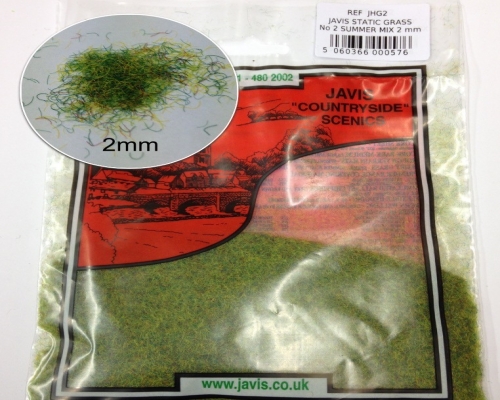 Javis Static Grass No 2 Summer Mix 2mm