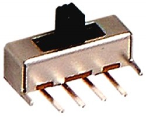 Miniature 3 Position Right Angled Slide switches