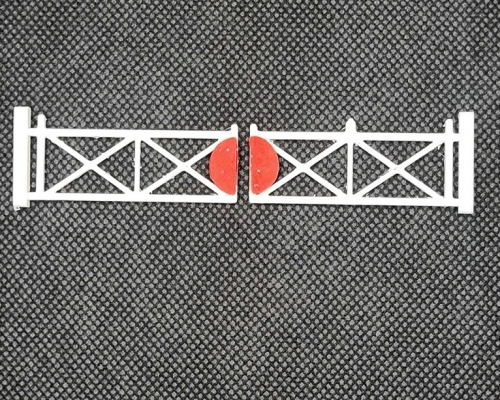 Level Crossing Gates HO/OO gauge X 2 pair