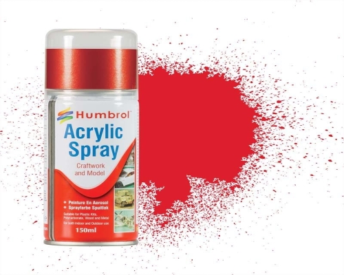 No 19 Red Humbrol Spray