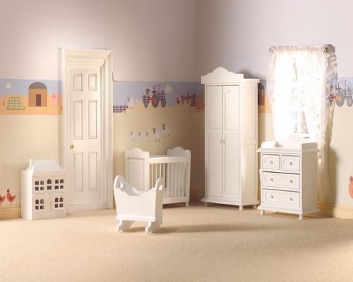 Traditional Nursery Set, 5 pcs Dolls House Emporium 5961